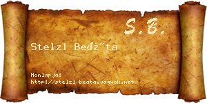 Stelzl Beáta névjegykártya